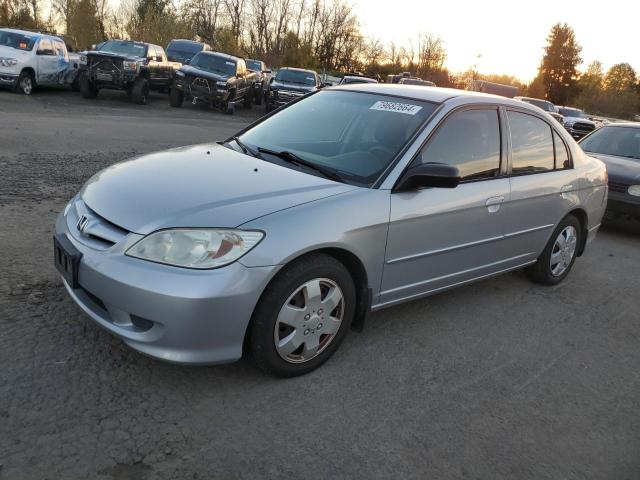 2005 HONDA CIVIC LX VIN: JHMES15545S002757