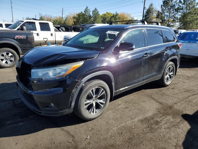 2016 TOYOTA HIGHLANDER VIN: 5TDJKRFH2GS289714