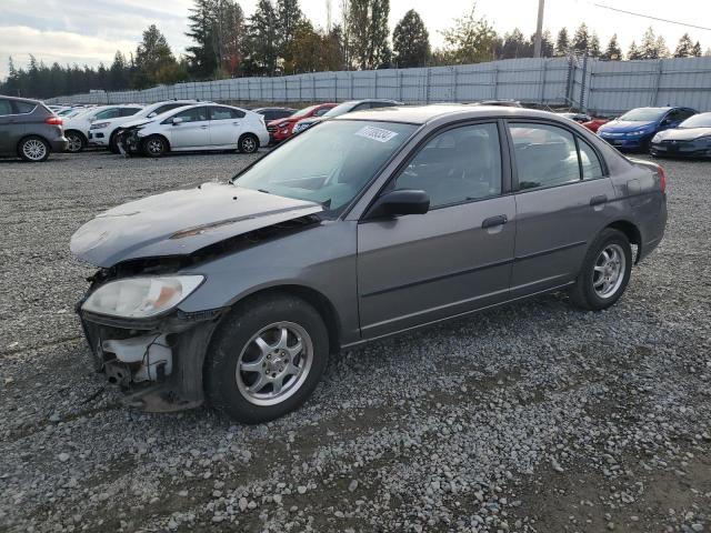 2005 HONDA CIVIC DX V VIN: 2HGES16325H625088