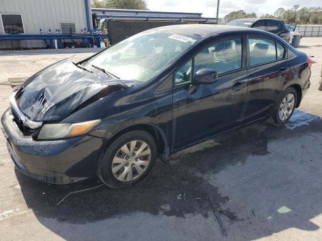 2012 HONDA CIVIC LX VIN: 19XFB2F52CE070906