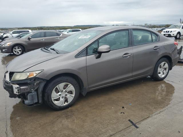 2013 HONDA CIVIC LX VIN: 19XFB2F58DE011621