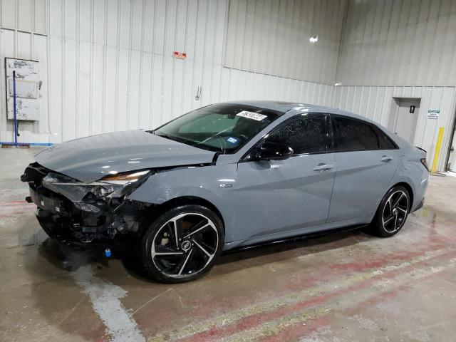 2021 HYUNDAI ELANTRA N VIN: KMHLR4AF2MU196661