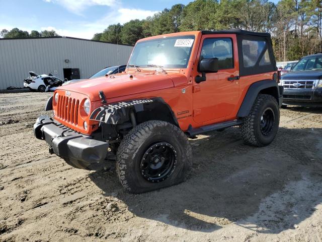 2015 JEEP WRANGLER S VIN: 1C4GJWAGXFL658586